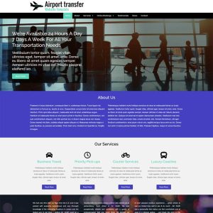 Airport Transfer Website Template