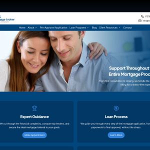 Mortgage Broker Framer Website Template